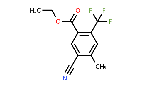 1804894-49-2 | Ethyl 5-cyano-4-methyl-2-(trifluoromethyl)benzoate