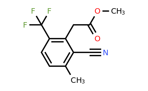 1804894-57-2 | Methyl 2-cyano-3-methyl-6-(trifluoromethyl)phenylacetate