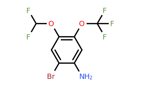 1804896-10-3 | 2-Bromo-4-difluoromethoxy-5-(trifluoromethoxy)aniline