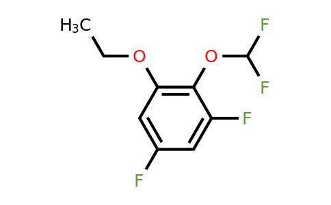 1804896-14-7 | 1,5-Difluoro-2-difluoromethoxy-3-ethoxybenzene