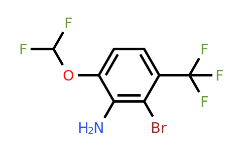 1804896-31-8 | 2-Bromo-6-difluoromethoxy-3-(trifluoromethyl)aniline