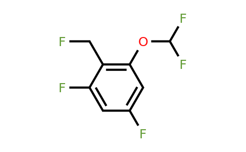 1804896-33-0 | 1,5-Difluoro-3-difluoromethoxy-2-(fluoromethyl)benzene