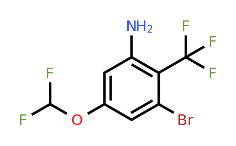 1804896-41-0 | 3-Bromo-5-difluoromethoxy-2-(trifluoromethyl)aniline