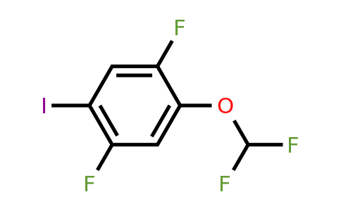 1804896-43-2 | 1,4-Difluoro-2-difluoromethoxy-5-iodobenzene