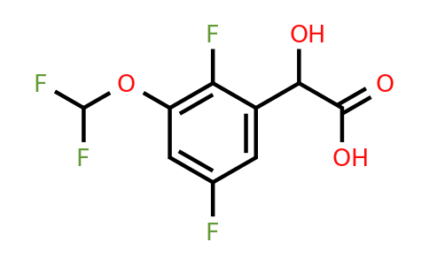 1804896-55-6 | 2,5-Difluoro-3-(difluoromethoxy)mandelic acid