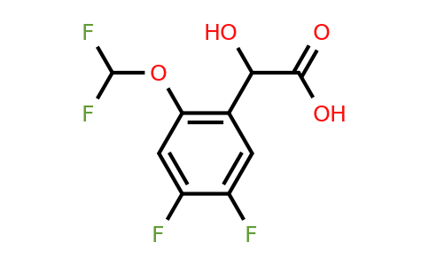 1804896-59-0 | 4,5-Difluoro-2-(difluoromethoxy)mandelic acid