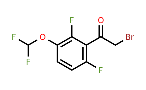 1804896-77-2 | 2',6'-Difluoro-3'-(difluoromethoxy)phenacyl bromide