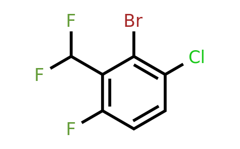 1804896-89-6 | 2-Bromo-3-chloro-6-fluorobenzodifluoride