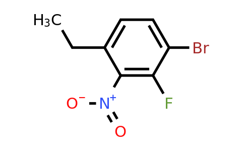 1-Bromo-4-ethyl-2-fluoro-3-nitrobenzene