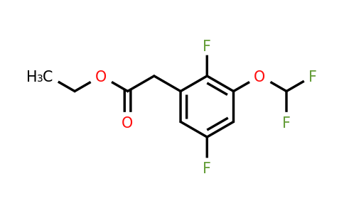 1804897-30-0 | Ethyl 2,5-difluoro-3-(difluoromethoxy)phenylacetate