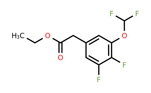 1804897-36-6 | Ethyl 3,4-difluoro-5-(difluoromethoxy)phenylacetate