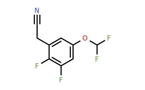 1804897-50-4 | 2,3-Difluoro-5-(difluoromethoxy)phenylacetonitrile