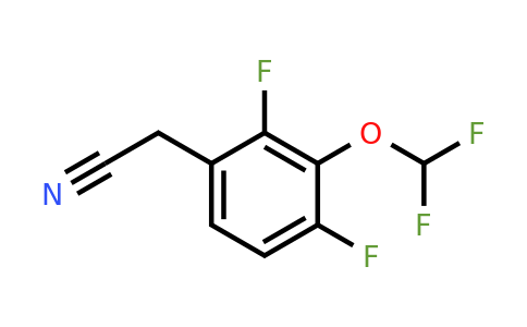 1804897-53-7 | 2,4-Difluoro-3-(difluoromethoxy)phenylacetonitrile
