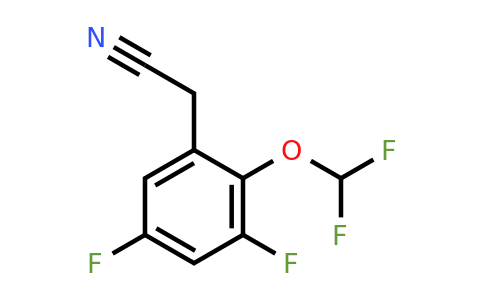1804897-65-1 | 3,5-Difluoro-2-(difluoromethoxy)phenylacetonitrile