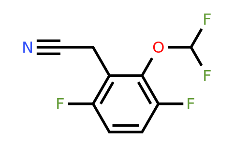 1804897-68-4 | 3,6-Difluoro-2-(difluoromethoxy)phenylacetonitrile