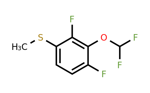 1804897-77-5 | 2,4-Difluoro-3-(difluoromethoxy)thioanisole