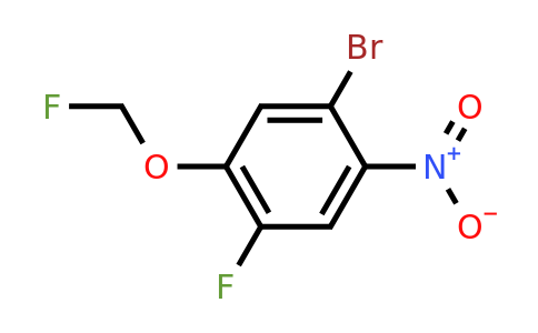 1804897-86-6 | 1-Bromo-4-fluoro-5-fluoromethoxy-2-nitrobenzene