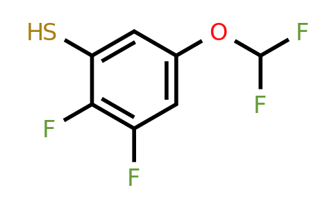 1804897-92-4 | 2,3-Difluoro-5-(difluoromethoxy)thiophenol