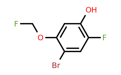 1804898-34-7 | 4-Bromo-2-fluoro-5-(fluoromethoxy)phenol