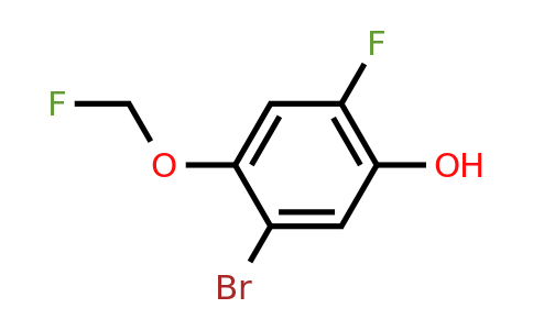 1804898-41-6 | 5-Bromo-2-fluoro-4-(fluoromethoxy)phenol