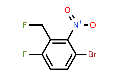 1804904-44-6 | 1-Bromo-4-fluoro-3-fluoromethyl-2-nitrobenzene