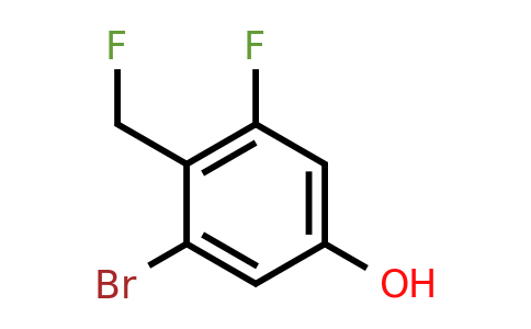 1804904-55-9 | 3-Bromo-5-fluoro-4-(fluoromethyl)phenol