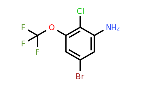 1804906-11-3 | 5-Bromo-2-chloro-3-(trifluoromethoxy)aniline