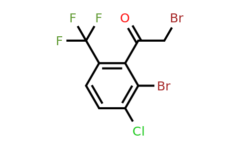 1804906-18-0 | 2'-Bromo-3'-chloro-6'-(trifluoromethyl)phenacyl bromide