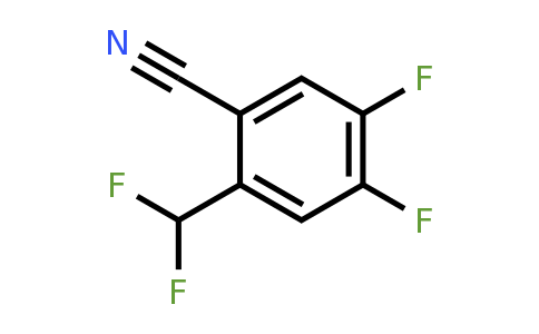 1804906-21-5 | 4,5-Difluoro-2-(difluoromethyl)benzonitrile