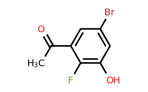 1804906-24-8 | 5'-Bromo-2'-fluoro-3'-hydroxyacetophenone