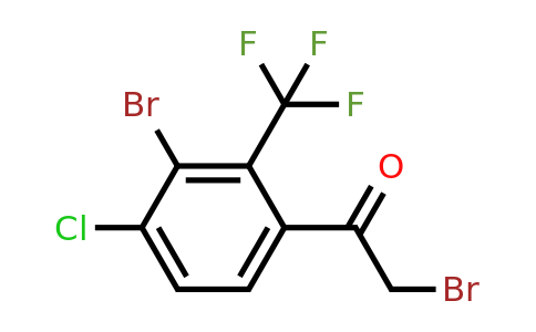 1804906-28-2 | 3'-Bromo-4'-chloro-2'-(trifluoromethyl)phenacyl bromide