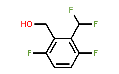 1804906-44-2 | 3,6-Difluoro-2-(difluoromethyl)benzylalcohol