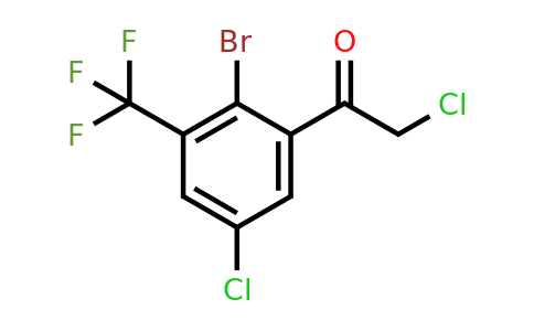 1804906-52-2 | 2'-Bromo-5'-chloro-3'-(trifluoromethyl)phenacyl chloride