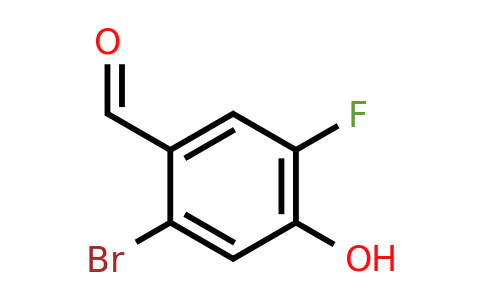 1804906-56-6 | 2-Bromo-5-fluoro-4-hydroxybenzaldehyde