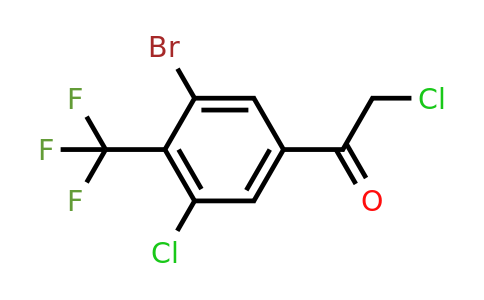 1804906-59-9 | 3'-Bromo-5'-chloro-4'-(trifluoromethyl)phenacyl chloride