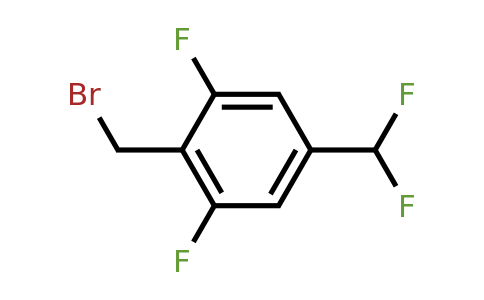 1804906-75-9 | 2,6-Difluoro-4-(difluoromethyl)benzylbromide