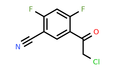 1804907-93-4 | 5'-Cyano-2',4'-difluorophenacyl chloride
