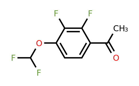 1804908-80-2 | 2',3'-Difluoro-4'-(difluoromethoxy)acetophenone