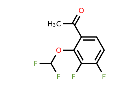 1804908-94-8 | 3',4'-Difluoro-2'-(difluoromethoxy)acetophenone
