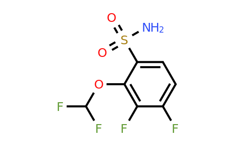 1804909-13-4 | 3,4-Difluoro-2-(difluoromethoxy)benzenesulfonamide