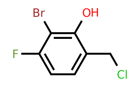 3-Bromo-4-fluoro-2-hydroxybenzyl chloride