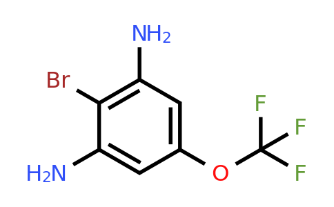 1804909-43-0 | 1-Bromo-2,6-diamino-4-(trifluoromethoxy)benzene