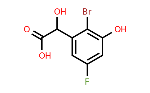 1804909-44-1 | 2-Bromo-5-fluoro-3-hydroxymandelic acid