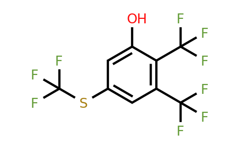 1804909-55-4 | 2,3-Bis(trifluoromethyl)-5-(trifluoromethylthio)phenol
