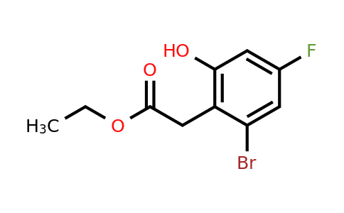1804909-82-7 | Ethyl 2-bromo-4-fluoro-6-hydroxyphenylacetate
