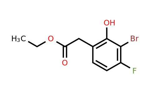 1804909-87-2 | Ethyl 3-bromo-4-fluoro-2-hydroxyphenylacetate