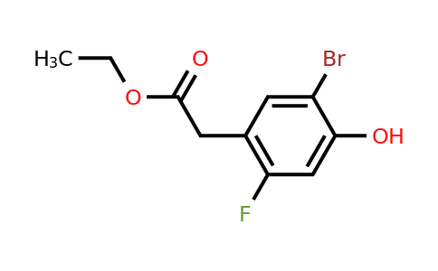 1804909-94-1 | Ethyl 5-bromo-2-fluoro-4-hydroxyphenylacetate