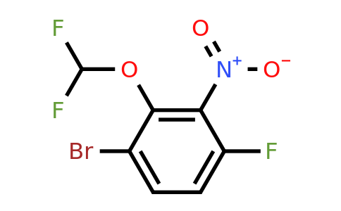 1804909-96-3 | 1-Bromo-2-difluoromethoxy-4-fluoro-3-nitrobenzene