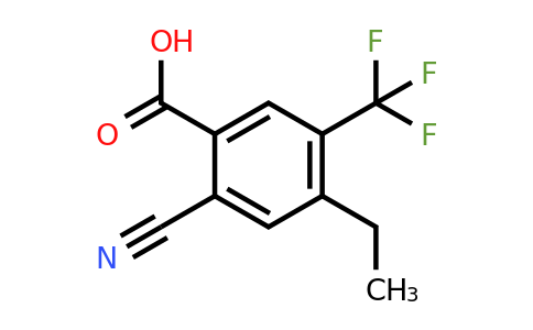 1804909-99-6 | 2-Cyano-4-ethyl-5-(trifluoromethyl)benzoic acid