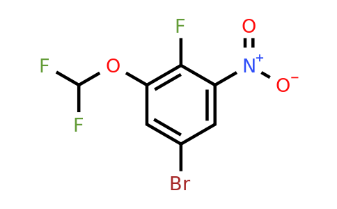 1804910-01-7 | 1-Bromo-3-difluoromethoxy-4-fluoro-5-nitrobenzene